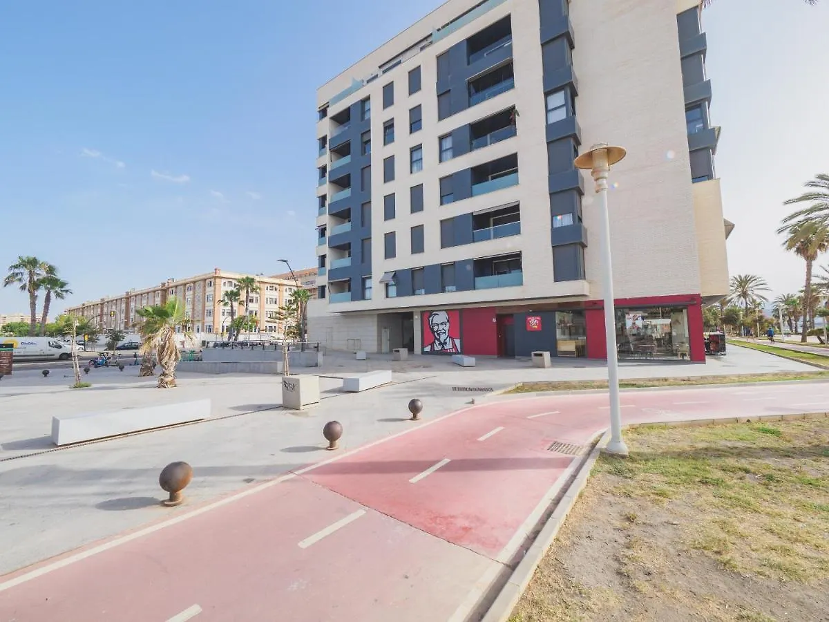 Apartament Cubo'S Sea View Pacifico Street & Free Parking Malaga